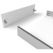 Kit de côtés de tiroir blanc hauteur 120mm + coulisses Softclose profondeur 450mm max.40kg Slim / pce