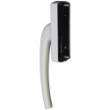 Sleutelgreep Roto Patio 3150Z/4180Z Alu wit rechts zonder vorkaandrijving / pce