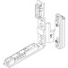 SAV Pivot femelle de châssis bois à appliquer en rainure jeu E5 12/18-13 gauche / pce