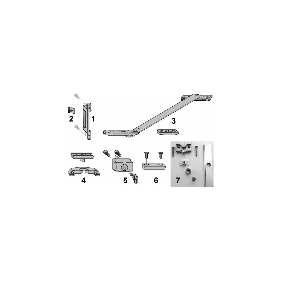 Roto ALU 400i ventilatieset / pce