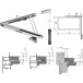 Newton F6 string truss cap 3m snoer max 80kg blad zwart / pce