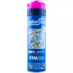 Bombe marquage temporaire rose fluo (9 à 12 mois) / 500ml