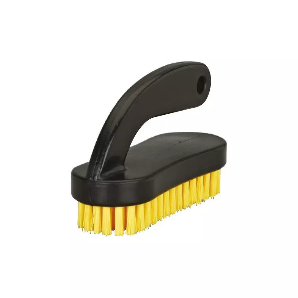 Easy-Wash Yellow Nail Brush with...