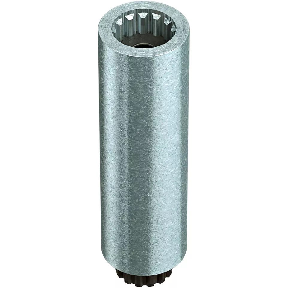 Asverlenging 90mm / pce