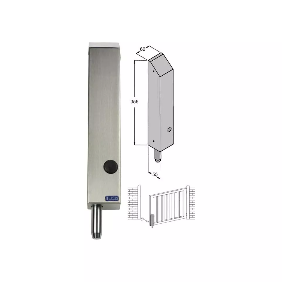 Opera GATE-LOCK 28800 stainless steel...