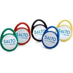 FOB Mifare 1 KB blauw en wit Salto XS4 sleutelhanger/tag / 10pce