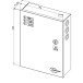 Reservevoeding 12 VDC 5A / 24 VDC 2A (zonder batterij) / pce