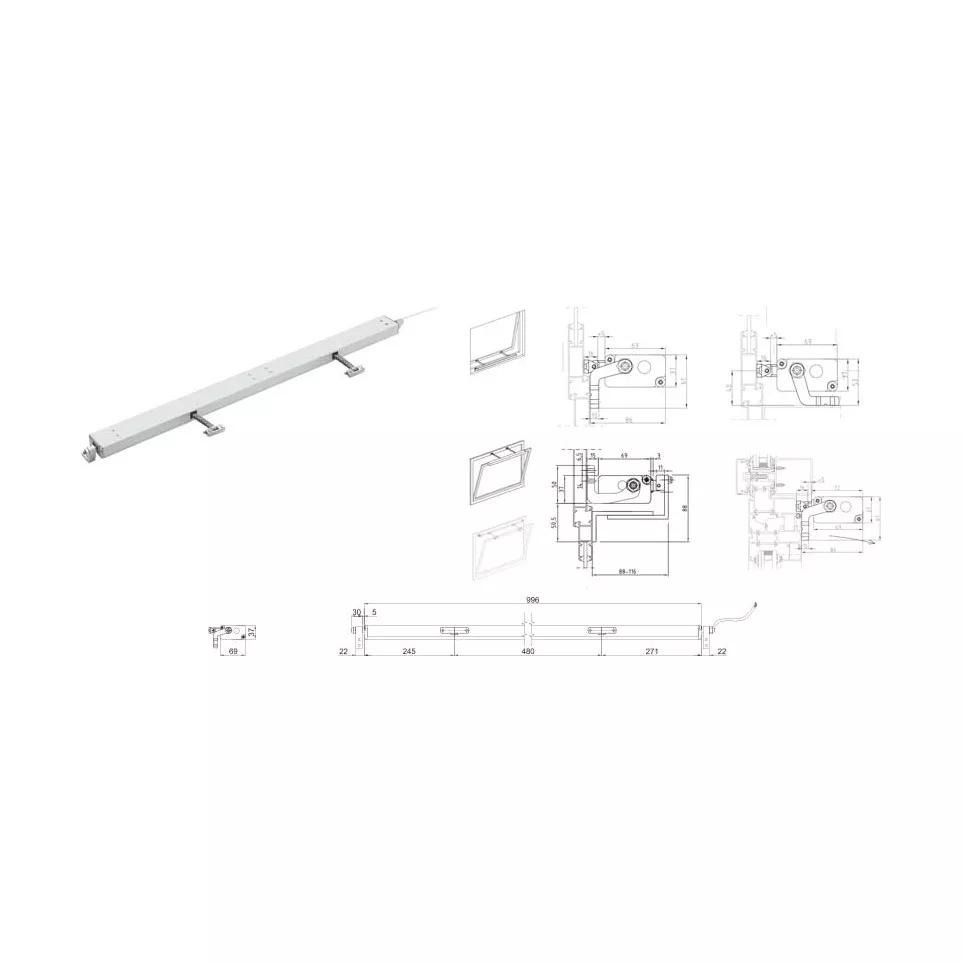 UCS Twin Vega Electric Rack and...