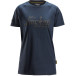 T-shirt femme avec logo Snickers 2597 navy mel XL / pce