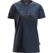 Dames-T-shirt met Snickers-logo 2597 marine mel XS / pce