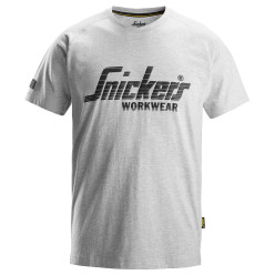 Snickers 2590 Short Sleeve Logo T-Shirt Grey L per Piece