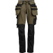 Pantalon poches flottantes détachables stretch Jobman 2391 kaki 56 / pce