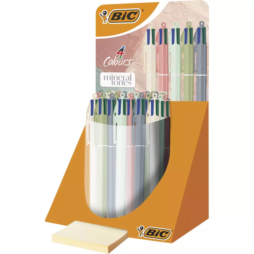 Bic 4 Colours Mineral Tones Ballpoint...