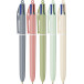 Bic 4 Colours Mineral Tones Ballpoint Pen Display of 30 Assorted