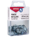 OFFICE Products Silver Push...