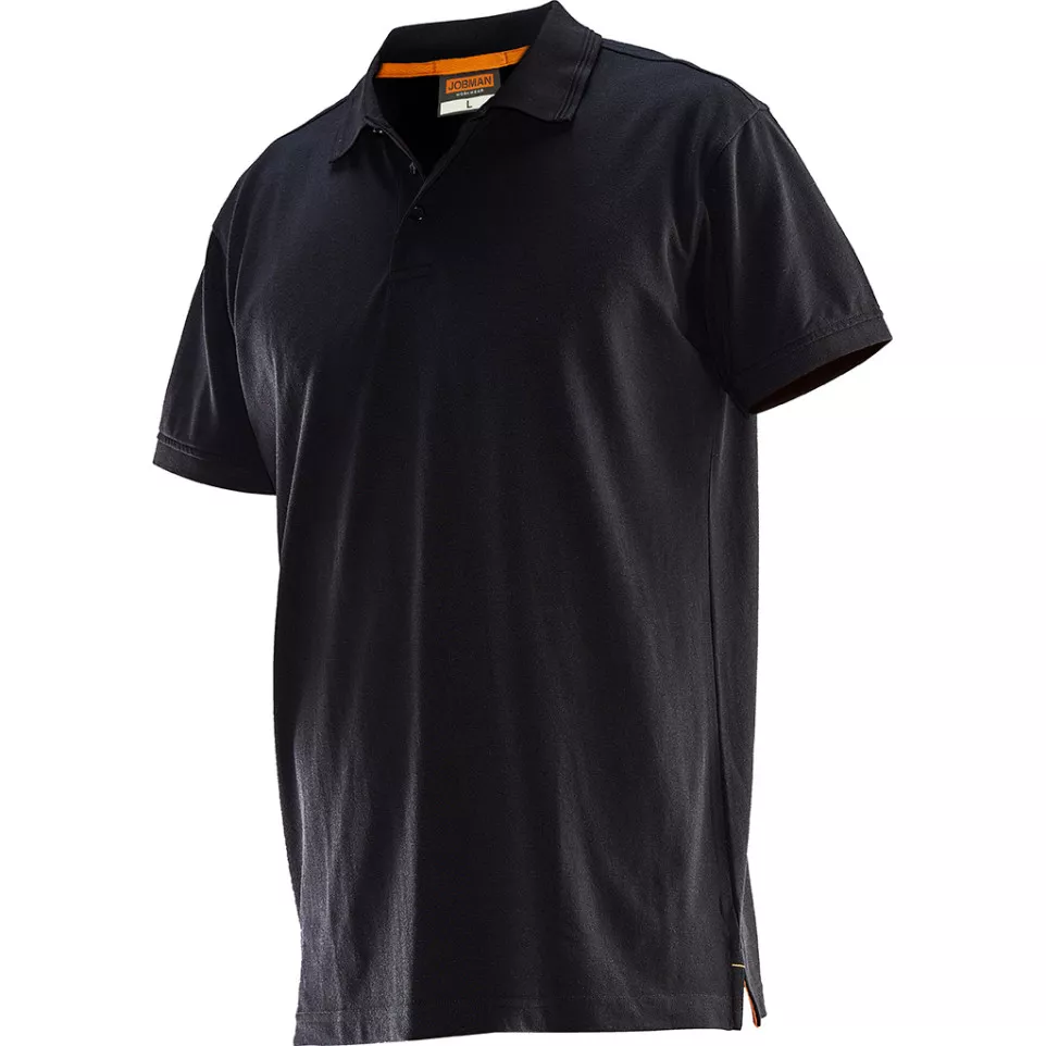 Jobman polo korte mouw 5564 zwart S /...