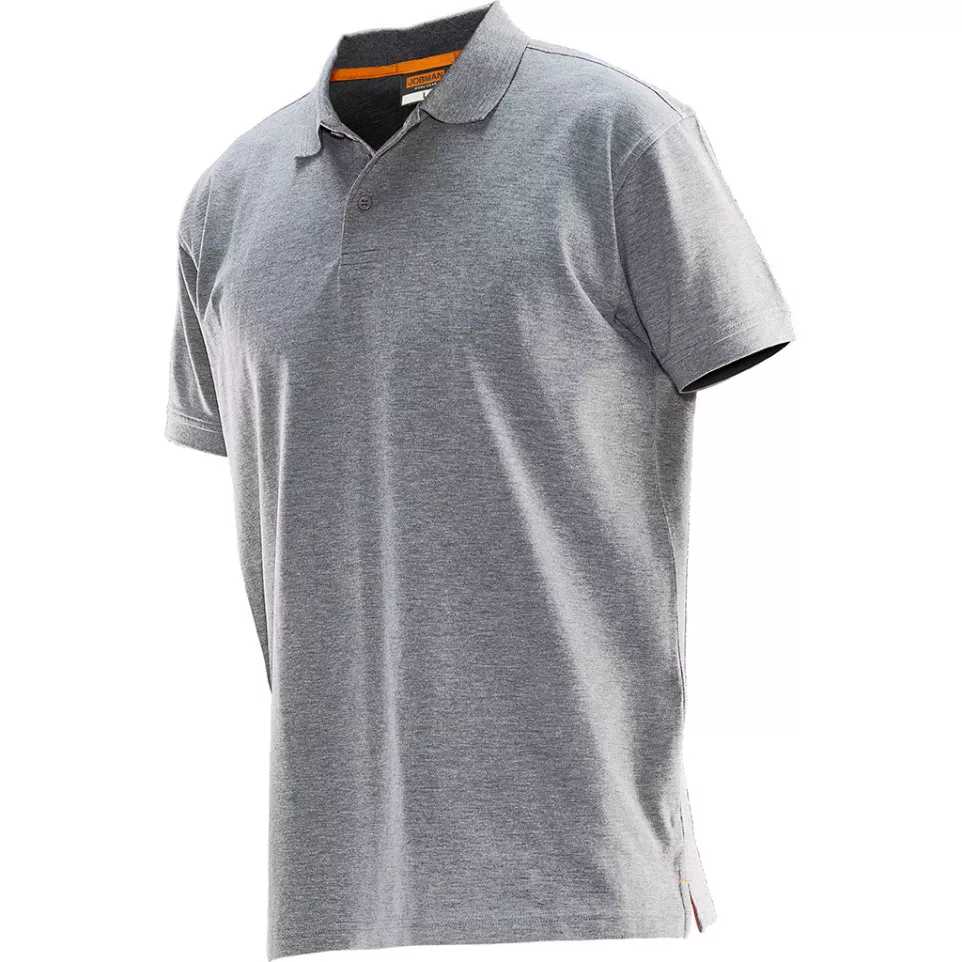Jobman polo korte mouw 5564 grijs S /...