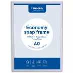 Europel Clicklijst Economy, lijst 32 mm, ft A0, zilver