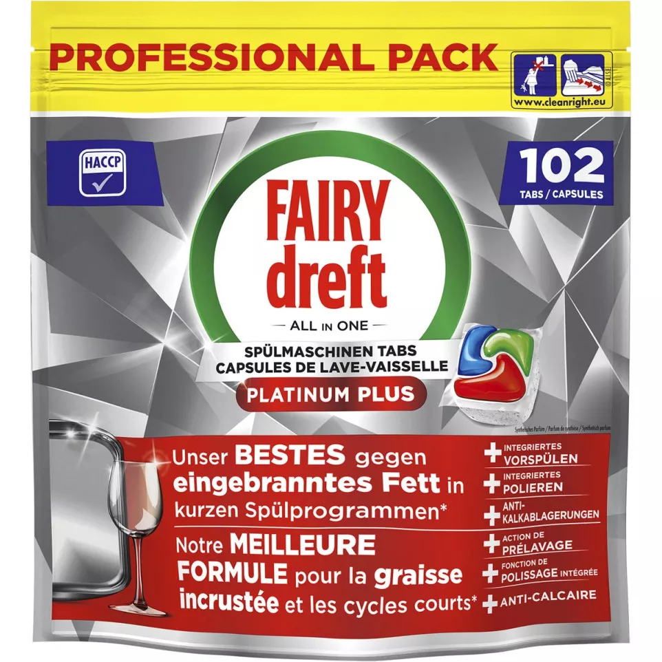 Dreft Pro Platinum Plus Dishwasher...