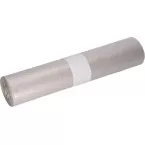 Deiss Transparent Garbage Bags 70 x 110 cm LDPE Roll of 25 Pieces