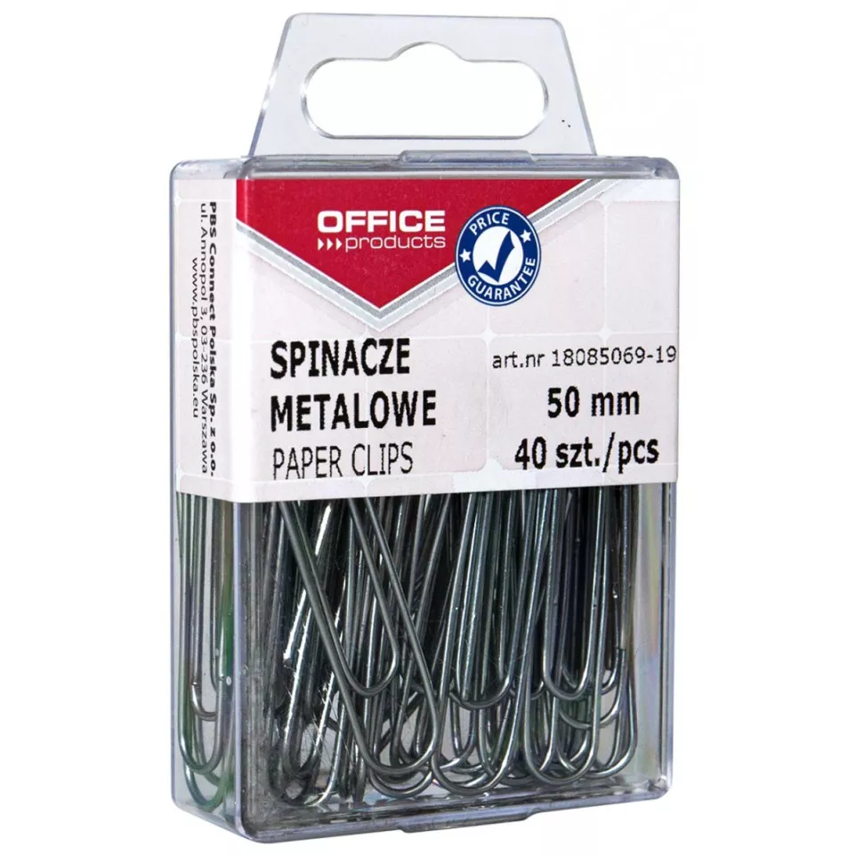 OFFICE products papierklemmen, 50 mm,...