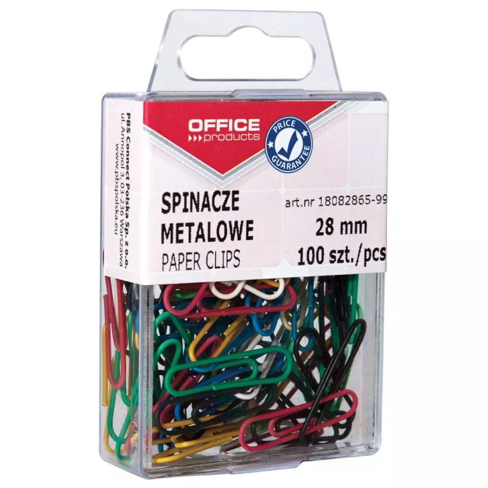 OFFICE products papierklemmen, 28 mm,...