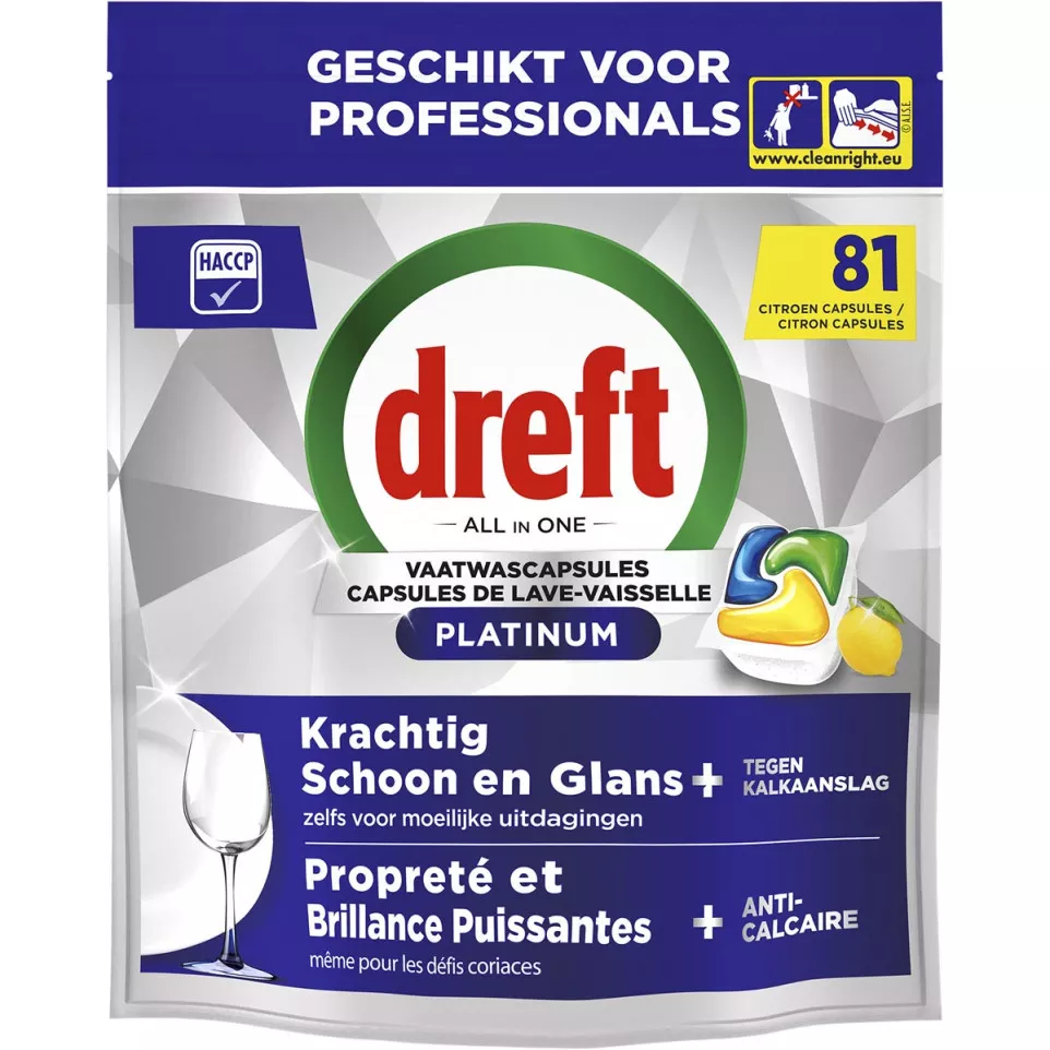 Dreft Pro Platinum vaatwastabletten,...