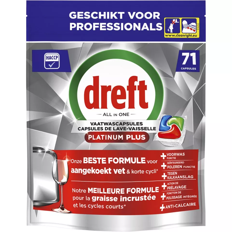 Dreft Pro Platinum Plus Dishwasher...