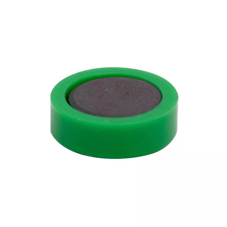 Q-CONNECT magneten, 20 mm, groen, pak...