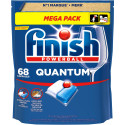 Finish Quantum Regular tablettes pour lave-vaisselle, paquet de 68 capsules