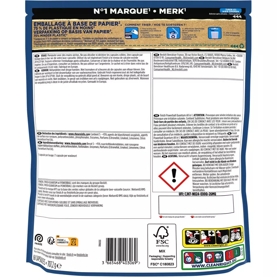 Finish Quantum Regular tablettes pour...