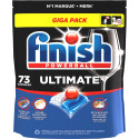 Finish Ultimate Regular tablettes pour lave-vaisselle, paquet de 73 capsules