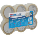 DONAU Solvent Packaging Adhesive Tape 42 Microns 48 mm x 60 m Transparent