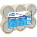 DONAU Hot-Melt Packaging Tape 50 Microns 48 mm x 66 m Transparent
