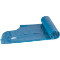 DONAU ECO sac poubelle, LDPE, 30 microns, 60 litres, bleu, rouleau de 10 pièces