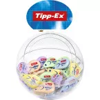 Tipp-Ex Mini Pocket Mouse Pastel Correction Tape Box of 10 Display of 40 Pieces