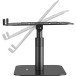 Fellowes Alumia kantelbare laptopstandaard, zwart
