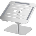 Fellowes Alumia support pour ordinateur portable, inclinable, argent