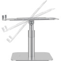 Fellowes Alumia kantelbare laptopstandaard, zilver