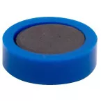 Q-CONNECT magneten, 20 mm, blauw, pak van 10 stuks