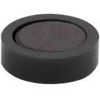 Q-CONNECT magneten, 20 mm, zwart, pak van 10 stuks
