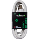 Greenmouse kabel, USB-C naar USB-C, 1 m, woven