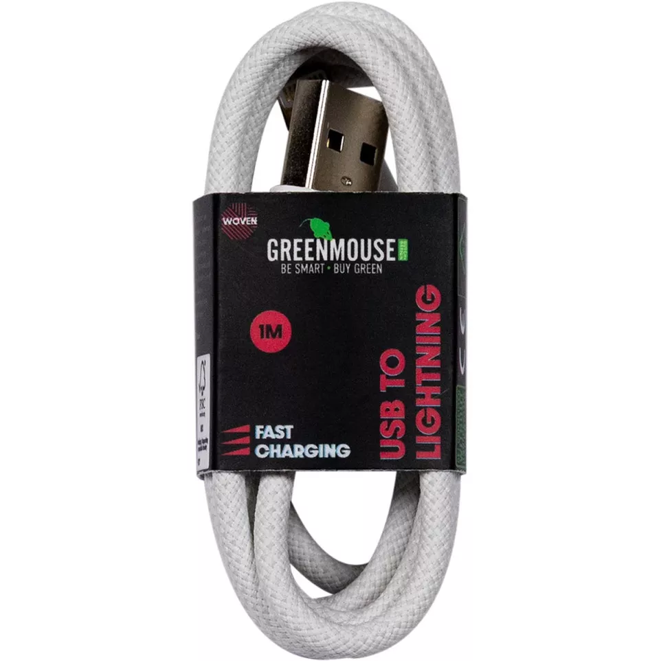 Greenmouse Lightning kabel, USB-A...