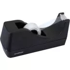 DONAU Tape Dispenser for Rolls 19 mm x 33 m Black