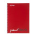 OFFICE products cahier à reliure spirale, A4, 80 feuilles, ligné