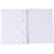 OFFICE PRODUCTS Spiral Bound Notebook, A5, 80 Sheets, 5mm Squared