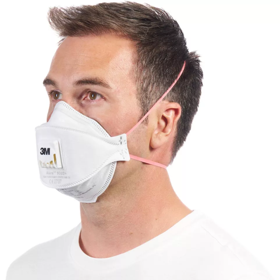 3M Aura Comfort Cool Flow stofmasker,...