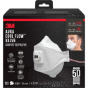 3M Aura Comfort Cool Flow masque, FFP3, avec valve, paquet de 10 pièces