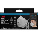 3M Aura Comfort Cool Flow stofmasker, FFP2, met ventiel, pak van 2 stuks