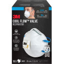 3M 8822 Cool Flow Particulate Respirator FFP2 with Valve Pack of 10